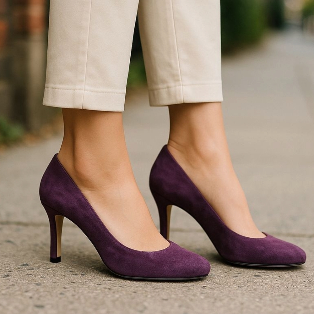 Ivanka Trump purple pumps. Size 7